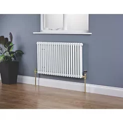 Arroll UK-28 Black Angled Thermostatic Wooden Head TRV & Lockshield 15mm x 1/2" -Electrical Testers Sales 2286G A4