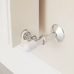 White Angled Thermostatic TRV & Lockshield 15mm x 1/2" -Electrical Testers Sales 31811 A3