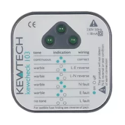 Kewtech Kewcheck 103 13A Socket Tester 230V AC 11 Kewtech Kewcheck 103 13A Socket Tester 230V AC -Electrical Testers Sales 45558 A3