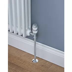 Terrier Terrier Decorative Chrome Angled Thermostatic TRV & Lockshield 15mm x 1/2" 7 Terrier Terrier Decorative Chrome Angled Thermostatic TRV & Lockshield 15mm x 1/2" - Image 5