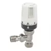 Myson 2-Way White Angled Thermostatic TRV 15mm x 1/2" -Electrical Testers Sales 534KG P