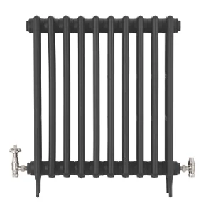 Arroll UK-18 Brushed Nickel Angled Thermostatic Ornate Head TRV & Lockshield 15mm x 1/2" 4 Arroll UK-18 Brushed Nickel Angled Thermostatic Ornate Head TRV & Lockshield 15mm x 1/2" - Image 2