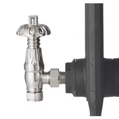 Arroll UK-18 Brushed Nickel Angled Thermostatic Ornate Head TRV & Lockshield 15mm x 1/2" 8 Arroll UK-18 Brushed Nickel Angled Thermostatic Ornate Head TRV & Lockshield 15mm x 1/2" -Electrical Testers Sales 5793G A2