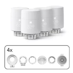 Tado White Smart TRV Head 4 Pack -Electrical Testers Sales 793PG A1